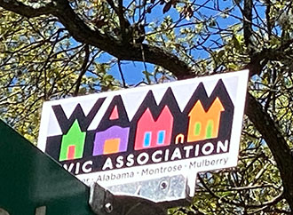 WAMM sign